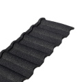 Impact resistant stone coated metal roof tile