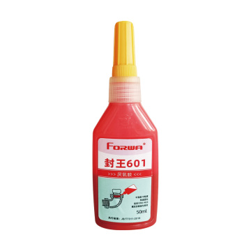 Bloqueo y sellado de roscas con pegamento anaeróbico.