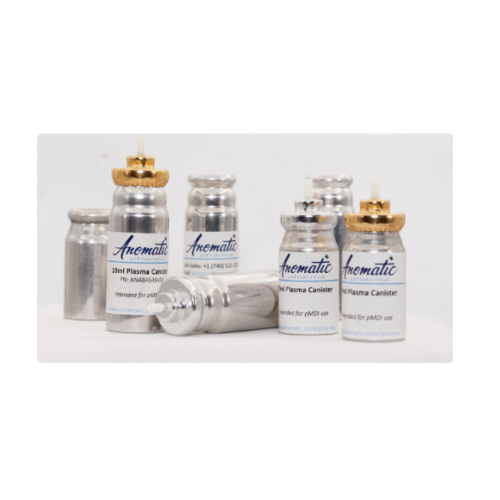 MDI plasma coated canisters can