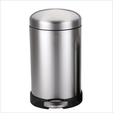 New Stylish 410 Stainless Steel Trash Can