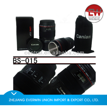 Factory direct sale fine quality camera mug lens mug for sale