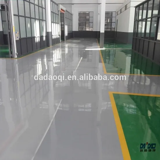 Two components paint Anti skid liquid epoxy garage floor