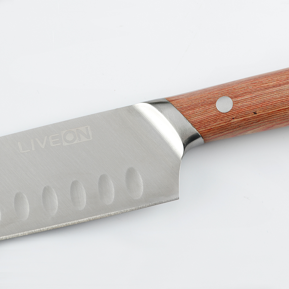 FACA SANTOKU DE 7 POLEGADAS DE ALTA QUALIDADE