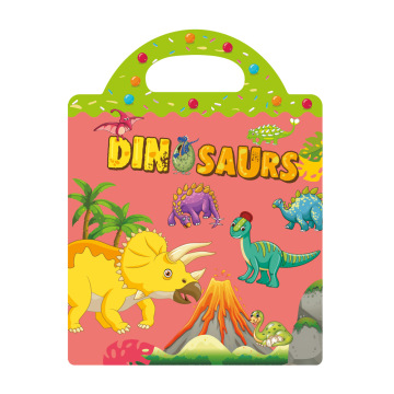 Reusable Sticker Books: Engaging Kids with Themes of Animals, Dinosaurs, and Fairy Tales