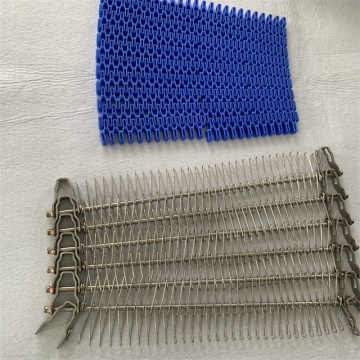 Food Grade 304/316 Stainless Steel Spiral Mesh Belt for 360 Degree Rotation