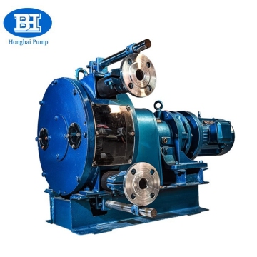 High viscosity industrial hose peristaltic pump