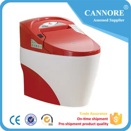 Bathroom Ceramic Intelligent Automatic Flush Sanitary Ware Smart Toilet