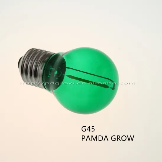 Led G45 Color bulb SMD 1W E27/B22 Red Green Blue Yellow White LED color light for christmas tree