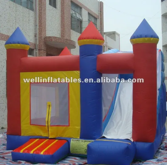 2015 best sale inflatable bouncer slide combo / inflatable combo jumper