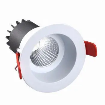 New round ceiling spotlights, 10W, COB, can be shaking his head anti-glare, >82Ra