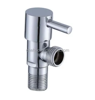 Stainless Steel 201 Bathroom Accessories with Sanitary Brass Valve Core Angle Valve