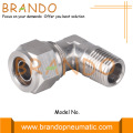 Male 90 Degree Elbow Pneumatic Ferrule Fittings 1/4''