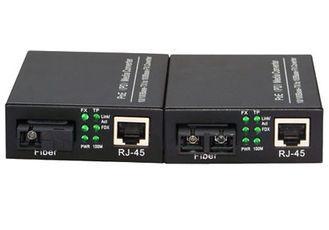 BiDi SC IEEE802.3af Media Converter Poe Single Mode 100Base