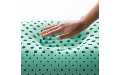 Green Tea Customized Breathable Memory Foam Bread Pillow