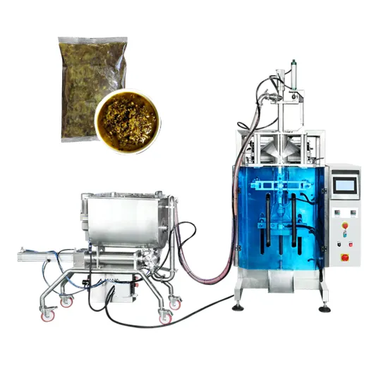 Automatic Curry Pump Sauce Sachet Filling Machine | Factory Wholesale Vertical Packing Equipment
