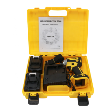 High-Quality 18V/21V Cordless Orange Lithium Battery Impact Drilling Machine: Your Ultimate Power Tool Solution