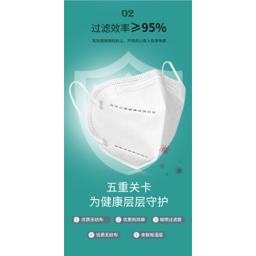 one piece one bag KN95 Disposable protective mask