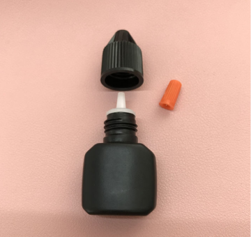 Custom Color Square Nail and Lash Extension Glue Bottles