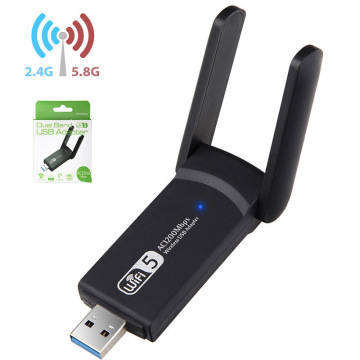 USB 3.0 WiFi -Adapter Dual -Band -Signalempfänger