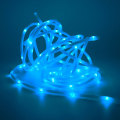 Corde lumineuse à tubes à DEL bleue