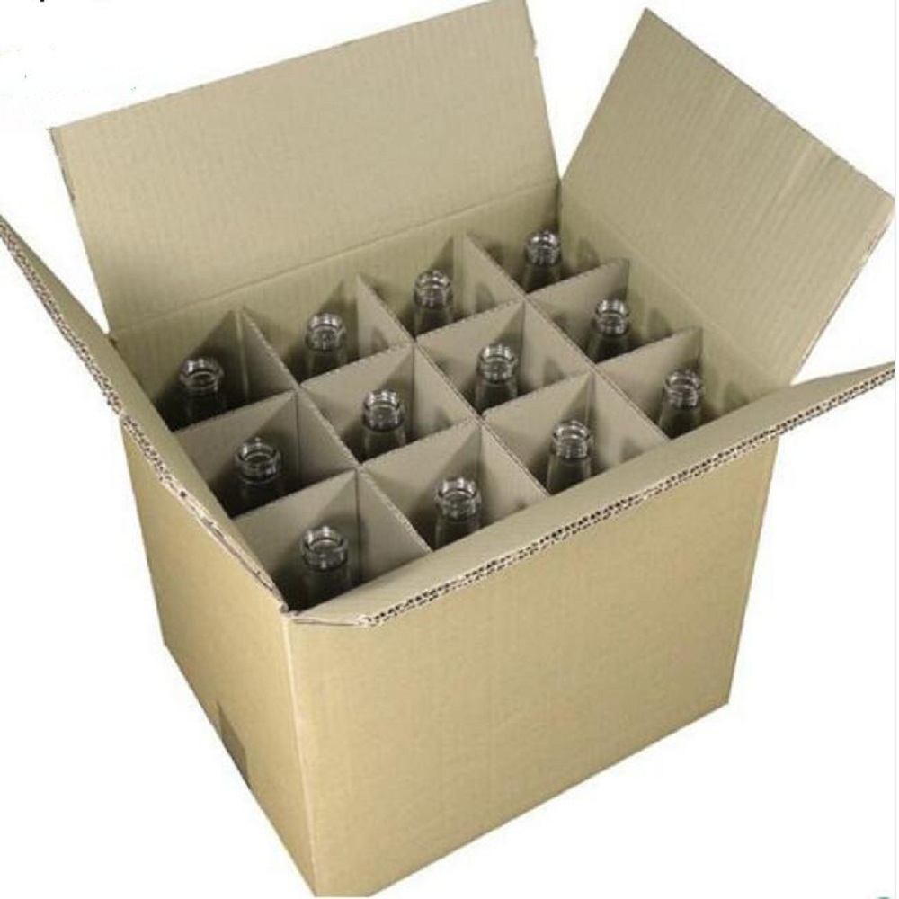 12 Bottles Paper Packaging Cartons -JX