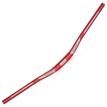 Guidon à vélo de montagne en carbone complet en forme d'hironte - 31,8 mm x 620-720 mm pour MTB