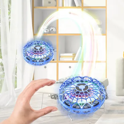 Upgrade Magic Flying Hover Ball UFO Toy with Light and Boomerang Functionality - Perfect Outdoor Flying Spinner