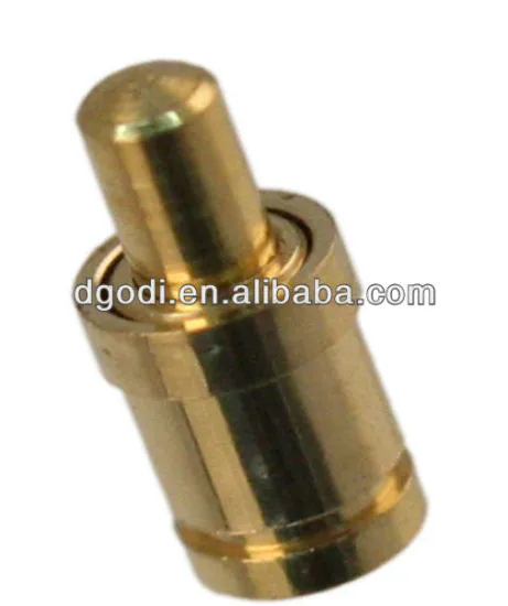 Custom high precision brass spring loaded pin and spring locating pins