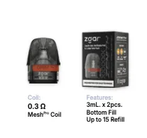 ZGAR Zenith Pod Refillable Cartridges