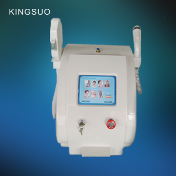 double handles ipl hair removal rf face lifting
