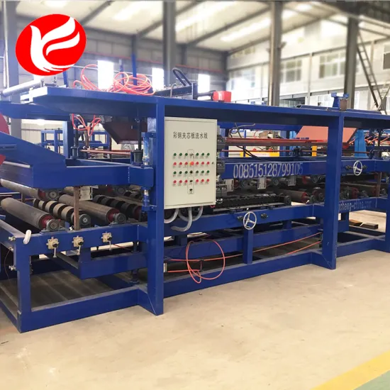 Rockwool  EPS sandwich panel roll forming machine