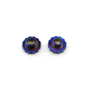 Cappello olio motore di corse in alluminio Aosu per modelli Subaru (XV, BRZ, Legacy, Outback, Impreza, Forester) - Fila 36 mm/32 mm