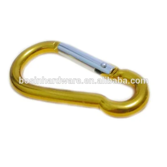 Saling Well High Quality Metal 50mm Carabiner For Dog Leash