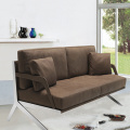 Metalen Frame Leren Kussen Fauteuil Sofa Set