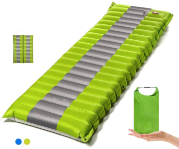 Durable Waterproof Self-Inflating Lightweight Backpack Mat for Camping and Hiking