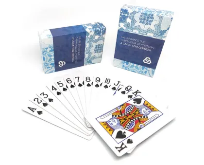 Custom Poker Cards Plastic Printing Braille Playing Cards