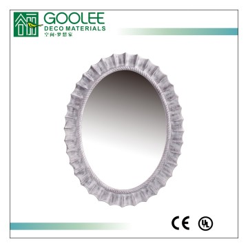 2017 hot sell oval shaped modern accent wall mirror with european style