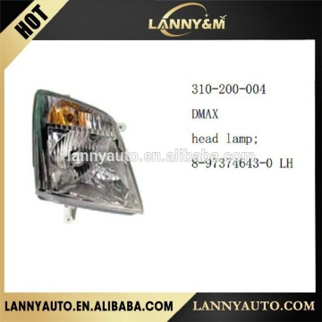 High quality D-MAX parts head lamp 8-97374643-0 LH 8-97374642-0 RH
