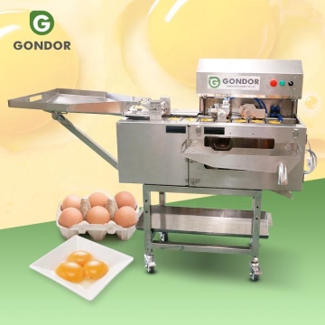 Automatisch gebroken kippenei dooier en witte separatormachine