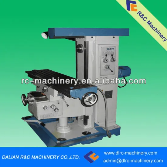 X6125A Manual Horizontal Milling Machine