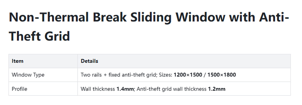 Non broken bridge doors and windows06-z