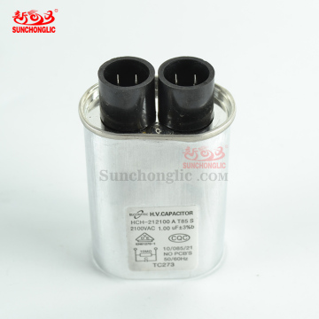 2100V Microwave Oven Capacitor Specifications and Testing