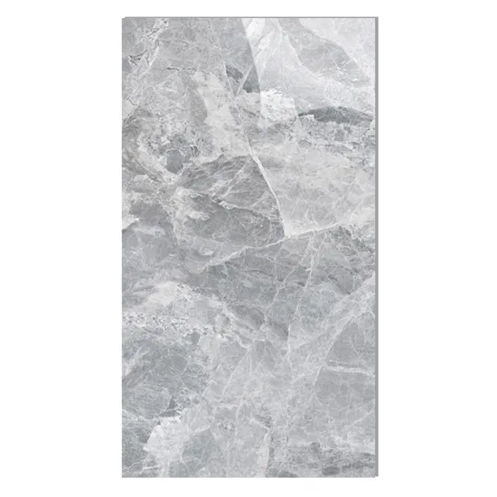 Factory Wholesale 1200x2400mm Glossy Marble Tiles: Ideal for Large Slab Bedrooms and Walls