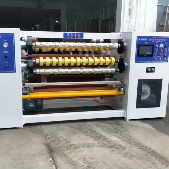 Gum Bopp Tape Slitter Machine - Office Tape Slitting and Rewinding Machine
