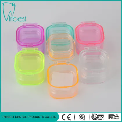 Dental Transparent Transportation Crown Box