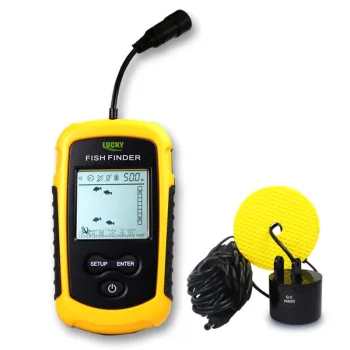 Portable 100m Depth Range Fish Finder Sonar FF1108-1 Echo Sounder