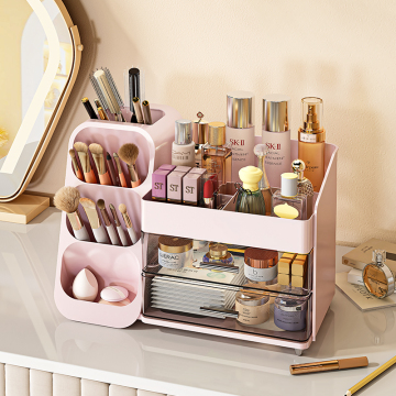 Organizer per cosmetici da tavolo a cassetto
