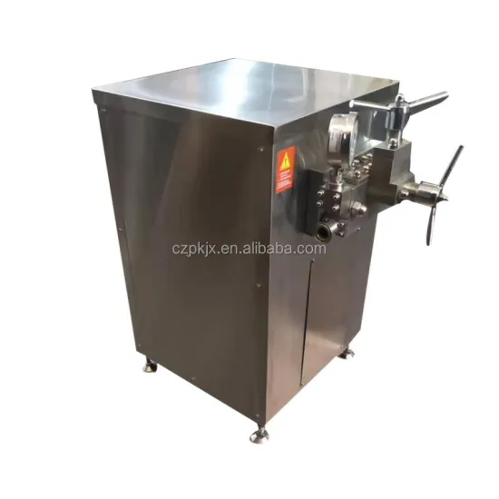 High Pressure Milk Homogenizer for Lab (200L/500L/1000L)