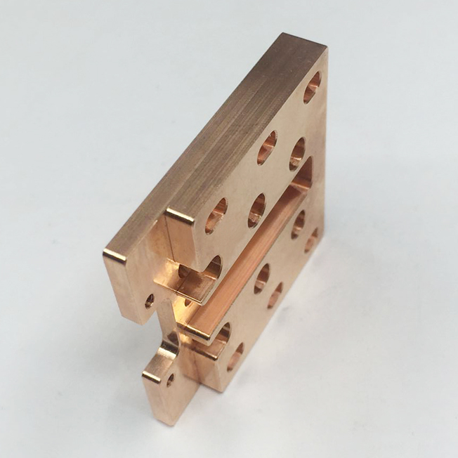 high speed machining of copper plate