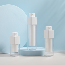 AS Lotion Pump Bottle Square Empty Twist Up Airless Fashion Lotion Bottle Supplier